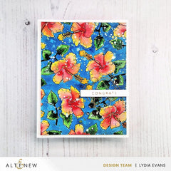 Clear Stamps Mini Hibiscus Stamp Set