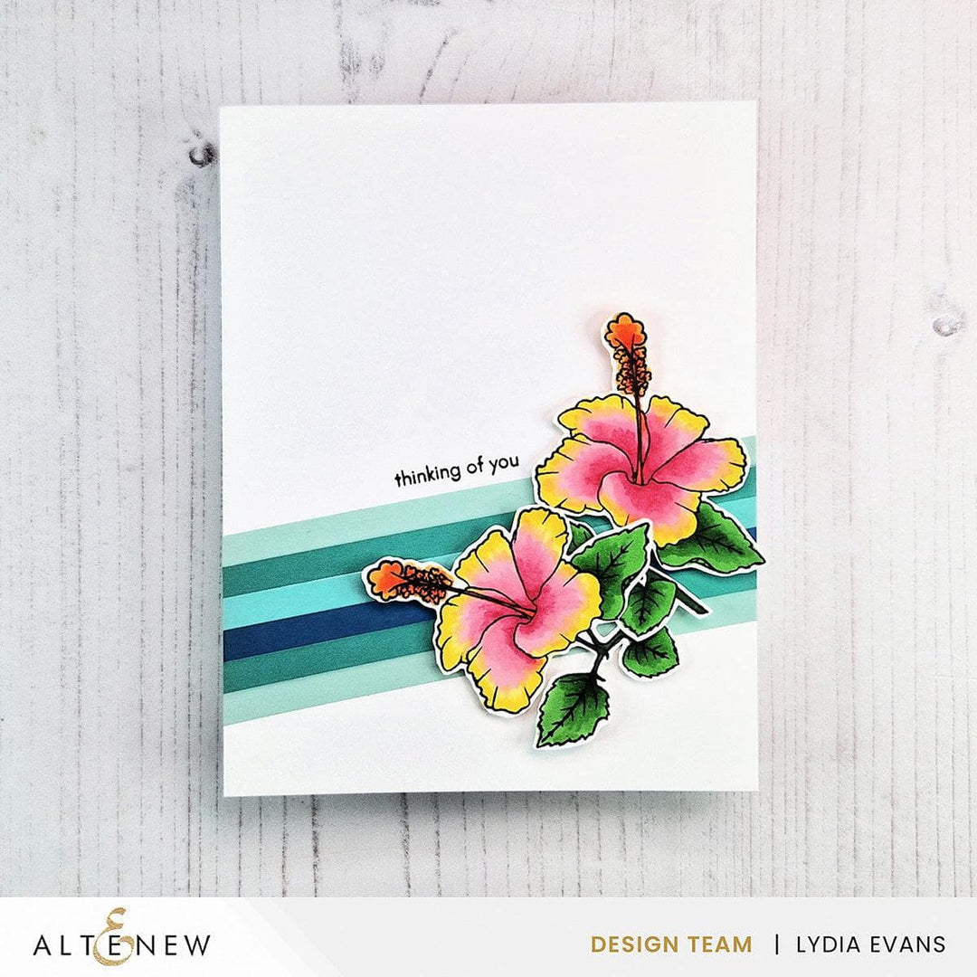 Clear Stamps Mini Hibiscus Stamp Set
