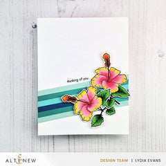 Clear Stamps Mini Hibiscus Stamp Set