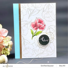 Clear Stamps Mini Poppy Stamp Set