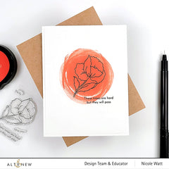 Clear Stamps Mini Poppy Stamp Set