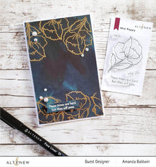 Clear Stamps Mini Poppy Stamp Set