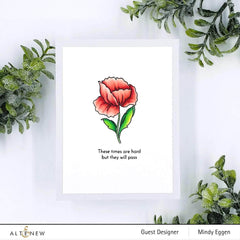 Clear Stamps Mini Poppy Stamp Set