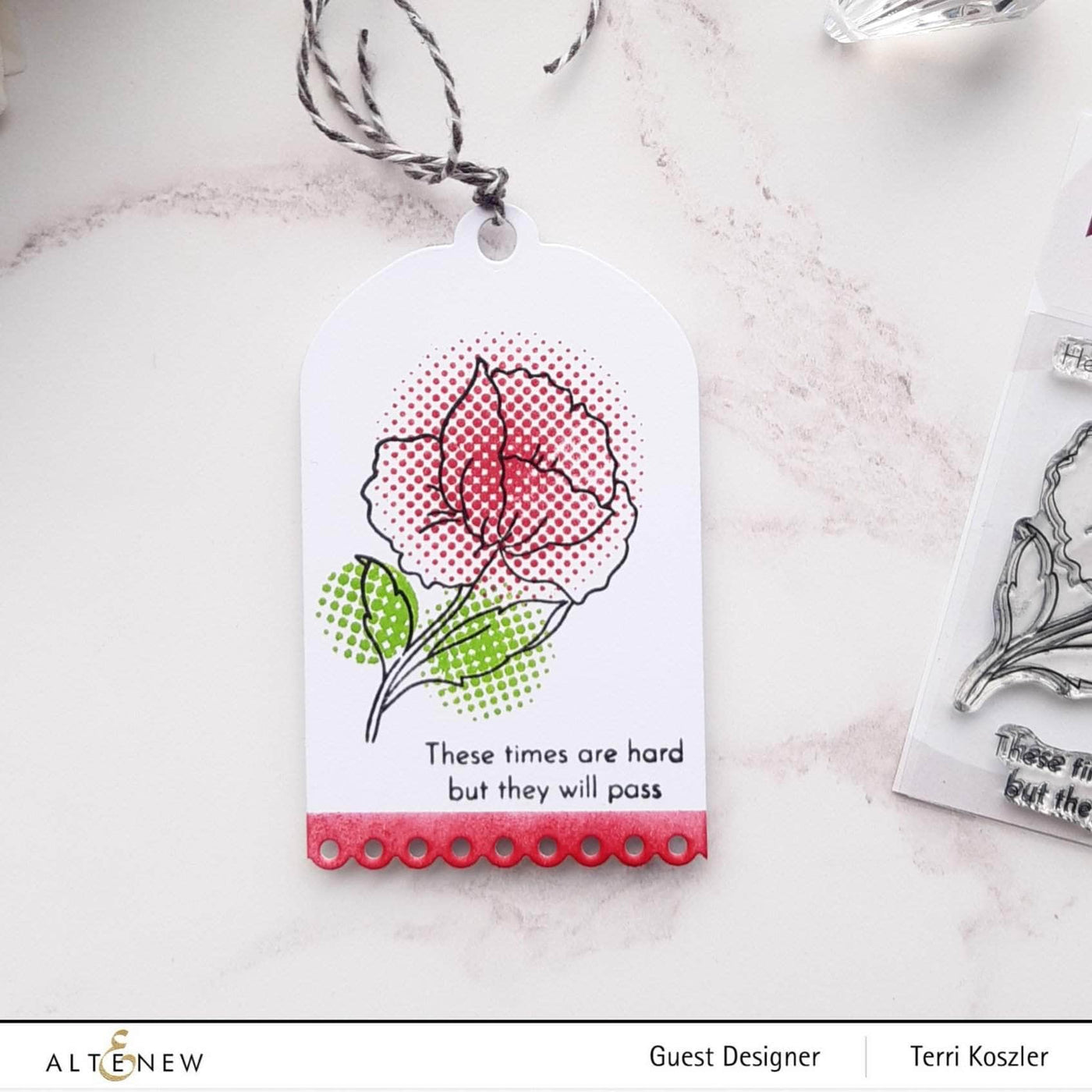 Clear Stamps Mini Poppy Stamp Set