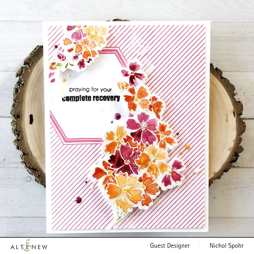 Clear Stamps Mini Starry Flower Stamp Set