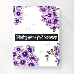 Clear Stamps Mini Starry Flower Stamp Set