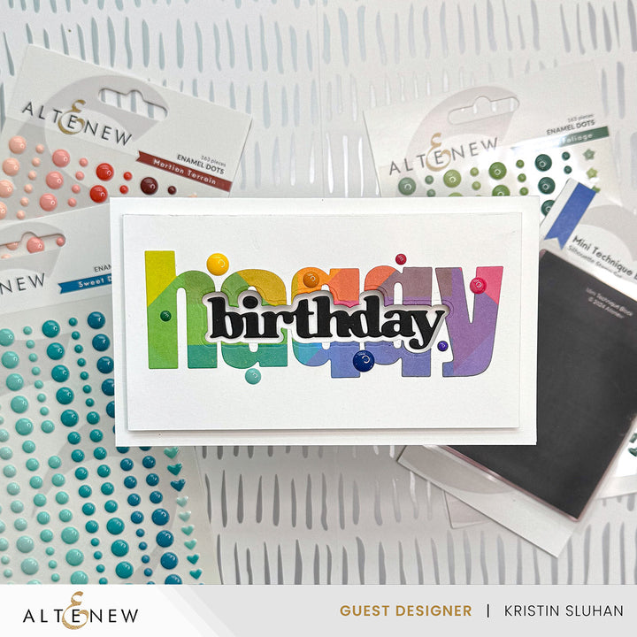 Clear Stamps Mini Technique Block Stamp Set