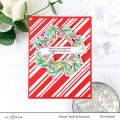 Clear Stamps Mistletoe Wreath Stamp Set