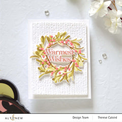 Clear Stamps Mistletoe Wreath Stamp Set