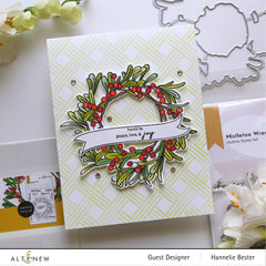 Clear Stamps Mistletoe Wreath Stamp Set