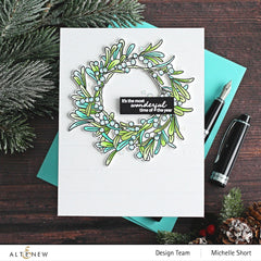 Clear Stamps Mistletoe Wreath Stamp Set