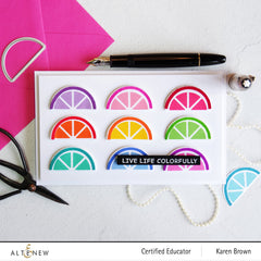 Clear Stamps Mod Fruit Bowl Stamp Set