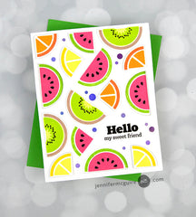 Clear Stamps Mod Fruit Bowl Stamp Set