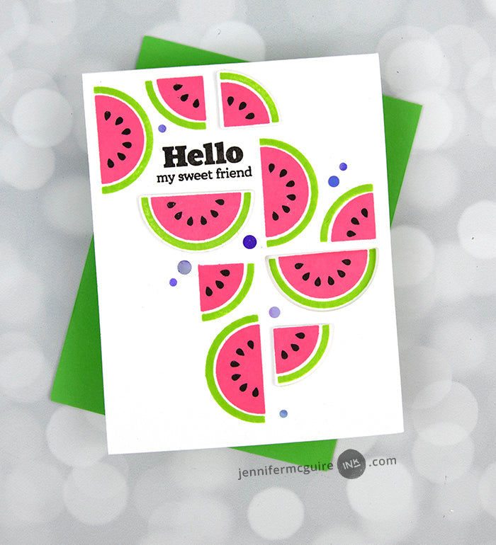 Clear Stamps Mod Fruit Bowl Stamp Set