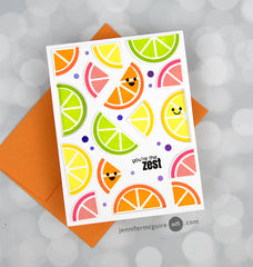 Clear Stamps Mod Fruit Bowl Stamp Set