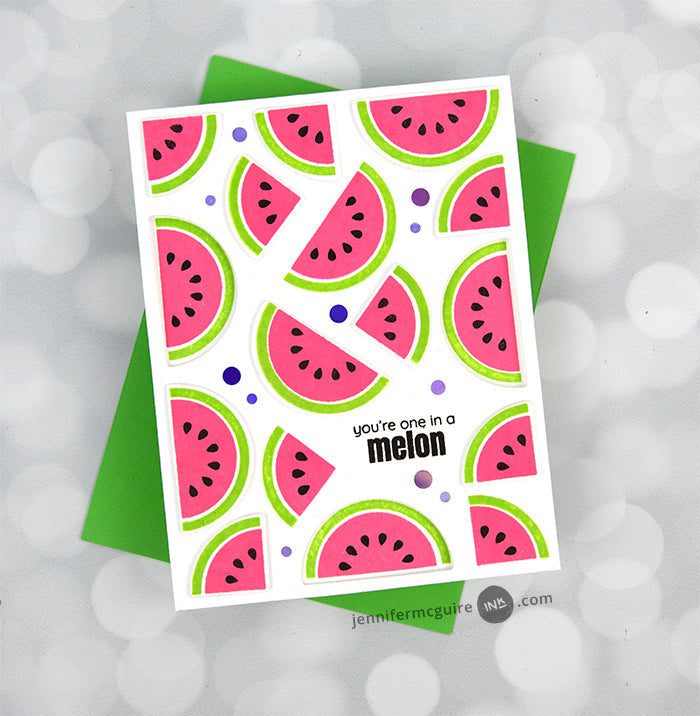 Clear Stamps Mod Fruit Bowl Stamp Set