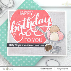 Clear Stamps Modern Greetings Stamp Set