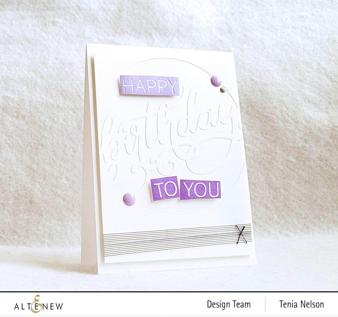 Clear Stamps Modern Greetings Stamp Set