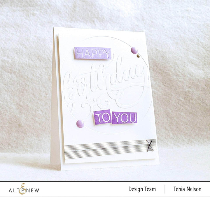 Clear Stamps Modern Greetings Stamp Set