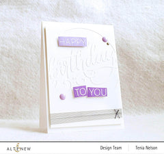Clear Stamps Modern Greetings Stamp Set