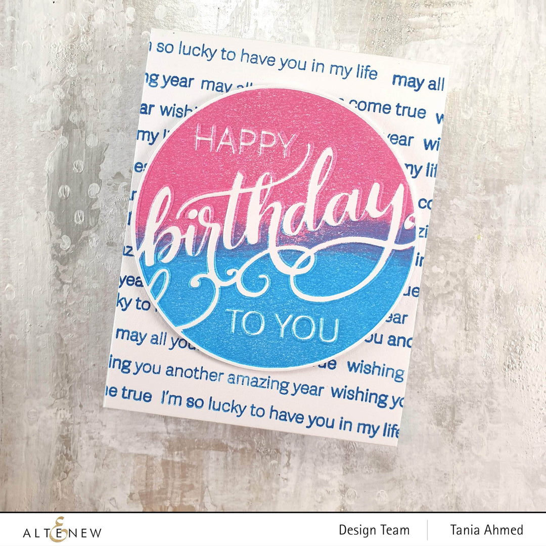 Clear Stamps Modern Greetings Stamp Set
