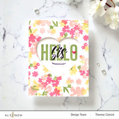 Clear Stamps Modern Hello Stamp Set