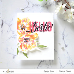Clear Stamps Modern Hello Stamp Set