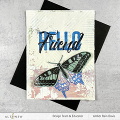 Clear Stamps Modern Hello Stamp Set