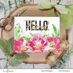Clear Stamps Modern Hello Stamp Set
