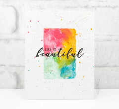 Clear Stamps More Than Words Stamp Set