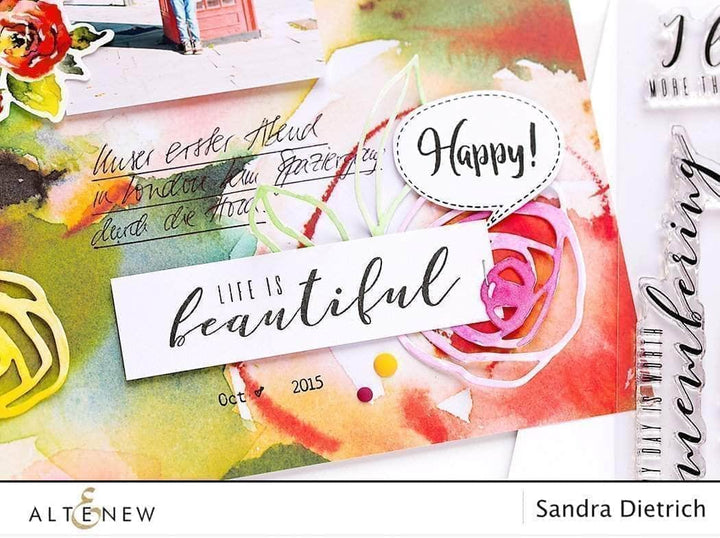 Clear Stamps More Than Words Stamp Set