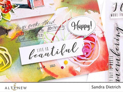 Clear Stamps More Than Words Stamp Set