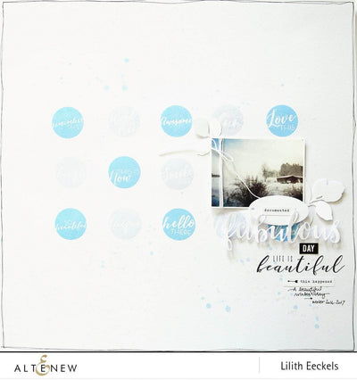 Clear Stamps More Than Words Stamp Set