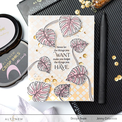 Clear Stamps Mosaic Diamonds Stamp Set