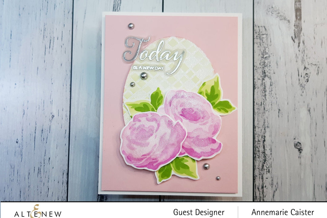 Clear Stamps Mosaic Diamonds Stamp Set