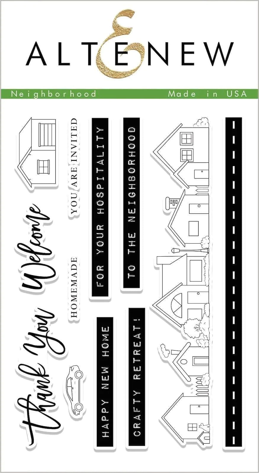 Clear Stamps Neighborhood Stamp Set