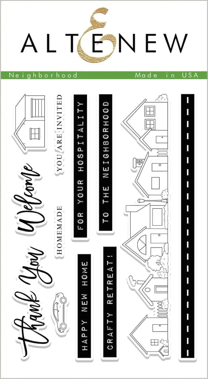 Clear Stamps Neighborhood Stamp Set