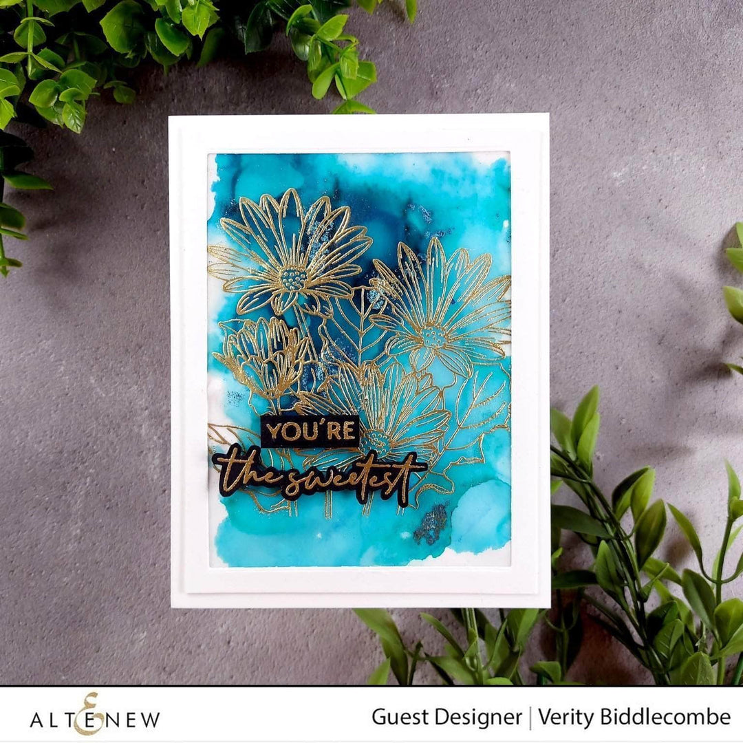 Clear Stamps Paint-A-Flower: African Daisy Outline Stamp Set