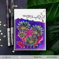 Clear Stamps Paint-A-Flower: African Daisy Outline Stamp Set