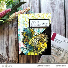 Clear Stamps Paint-A-Flower: African Daisy Outline Stamp Set