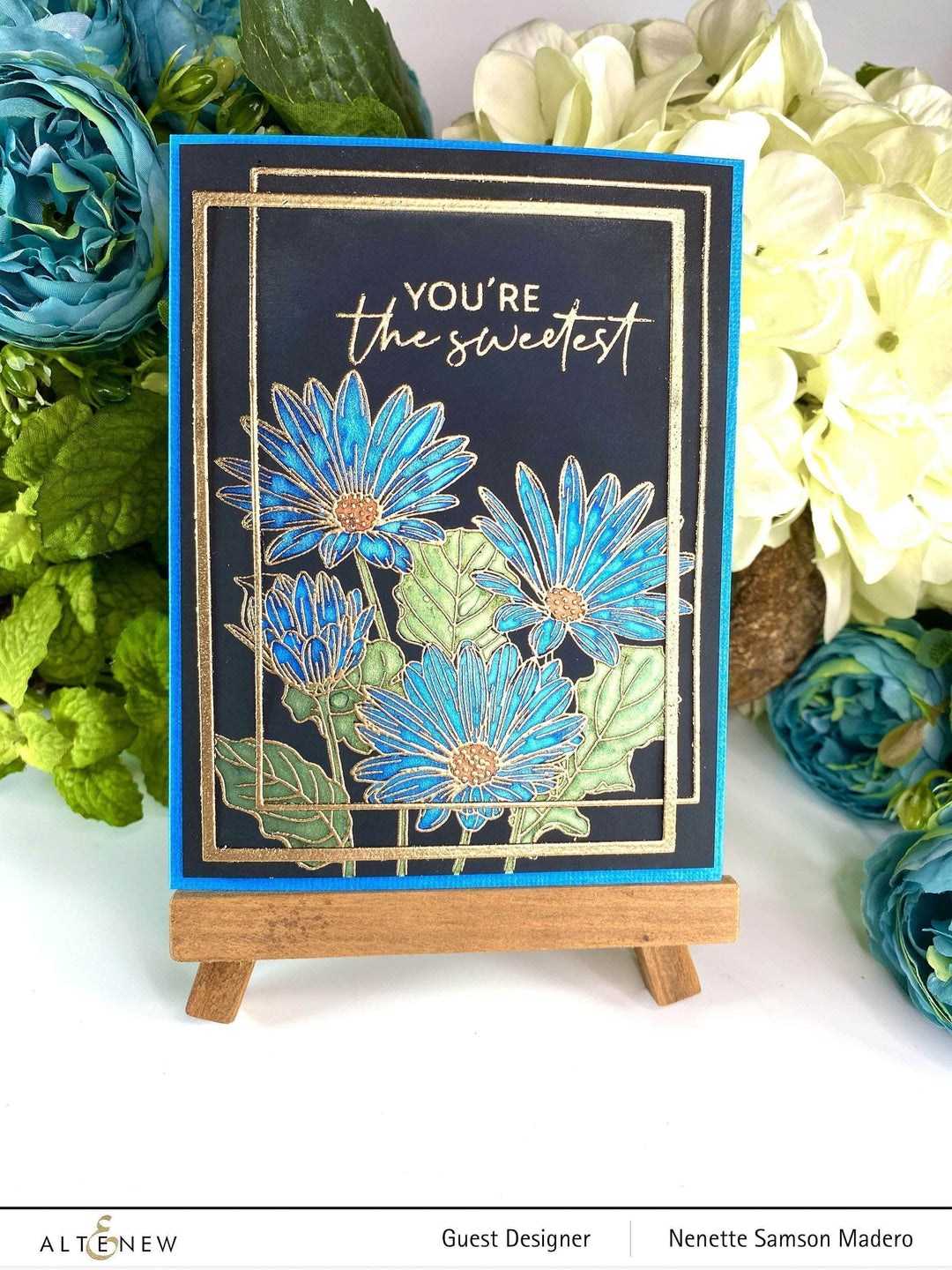 Clear Stamps Paint-A-Flower: African Daisy Outline Stamp Set