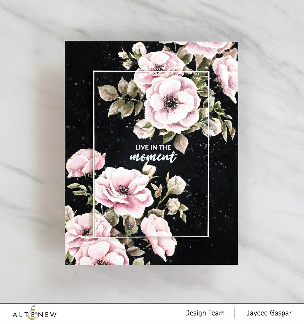 Clear Stamps Paint-A-Flower: Anemone Outline Stamp Set