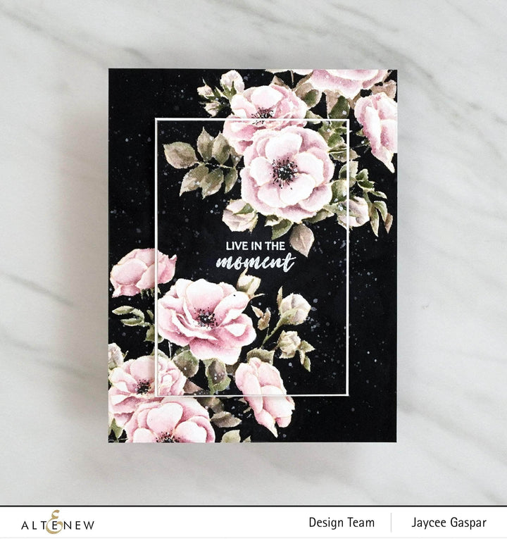 Clear Stamps Paint-A-Flower: Anemone Outline Stamp Set