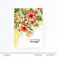 Clear Stamps Paint-A-Flower: Anemone Outline Stamp Set