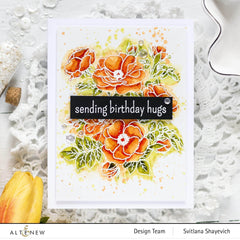 Clear Stamps Paint-A-Flower: Anemone Outline Stamp Set