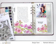 Clear Stamps Paint-A-Flower: Anemone Outline Stamp Set
