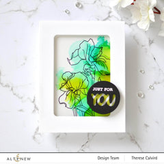 Clear Stamps Paint-A-Flower: Anemone Outline Stamp Set
