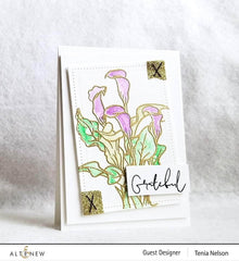 Clear Stamps Paint-A-Flower: Calla Lily Outline Stamp Set
