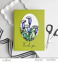 Clear Stamps Paint-A-Flower: Calla Lily Outline Stamp Set
