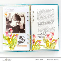 Clear Stamps Paint-A-Flower: Calla Lily Outline Stamp Set